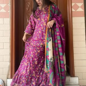 Elegance Redefined: The Beautifully Printed Gharara