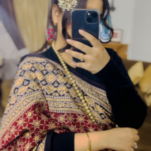 The Elegance of Premium Block Printed Saari