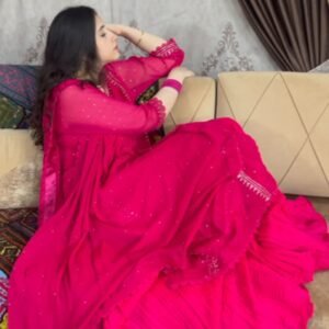 Elegant Gharara with Mukaish Work